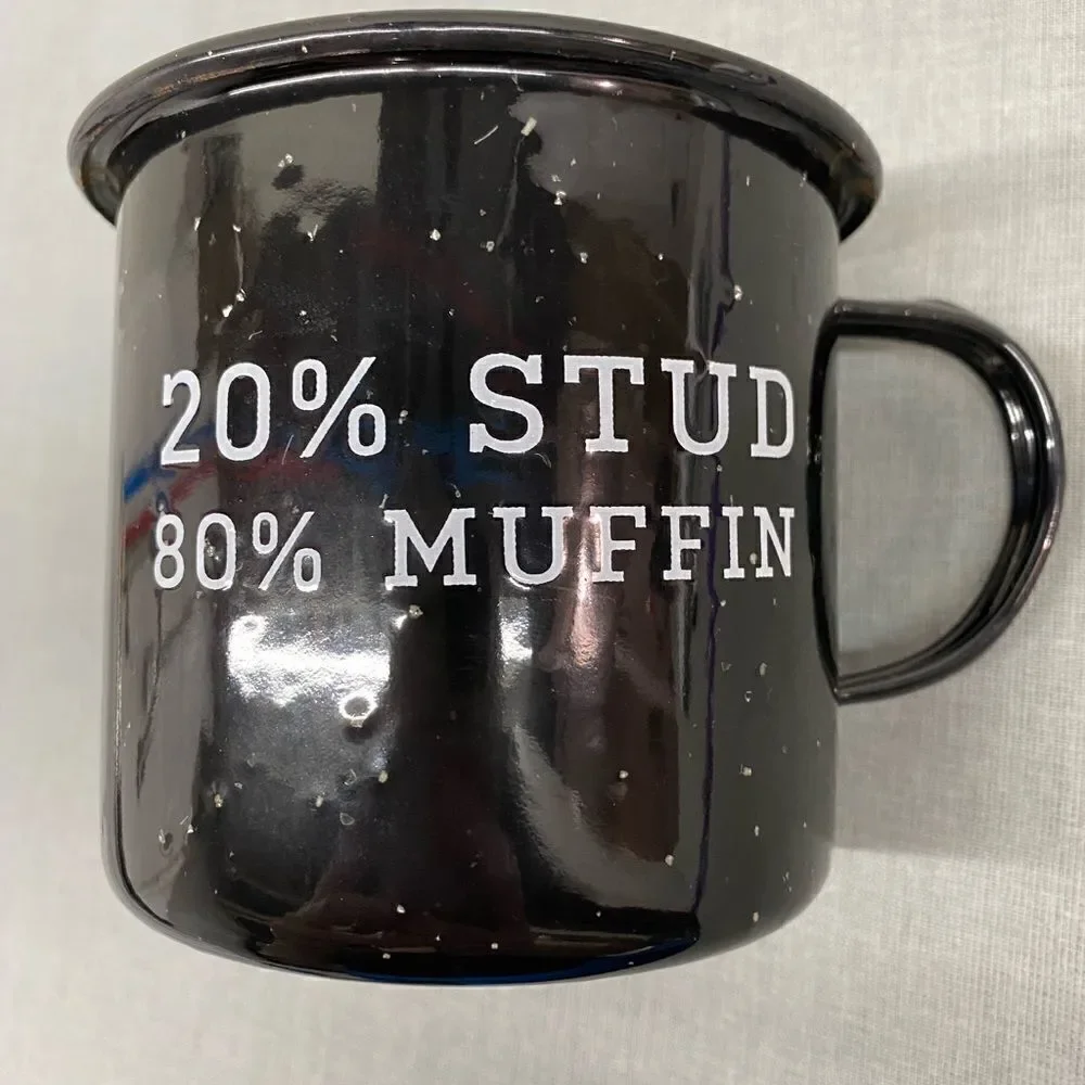 Funny Enameled Metal Mug